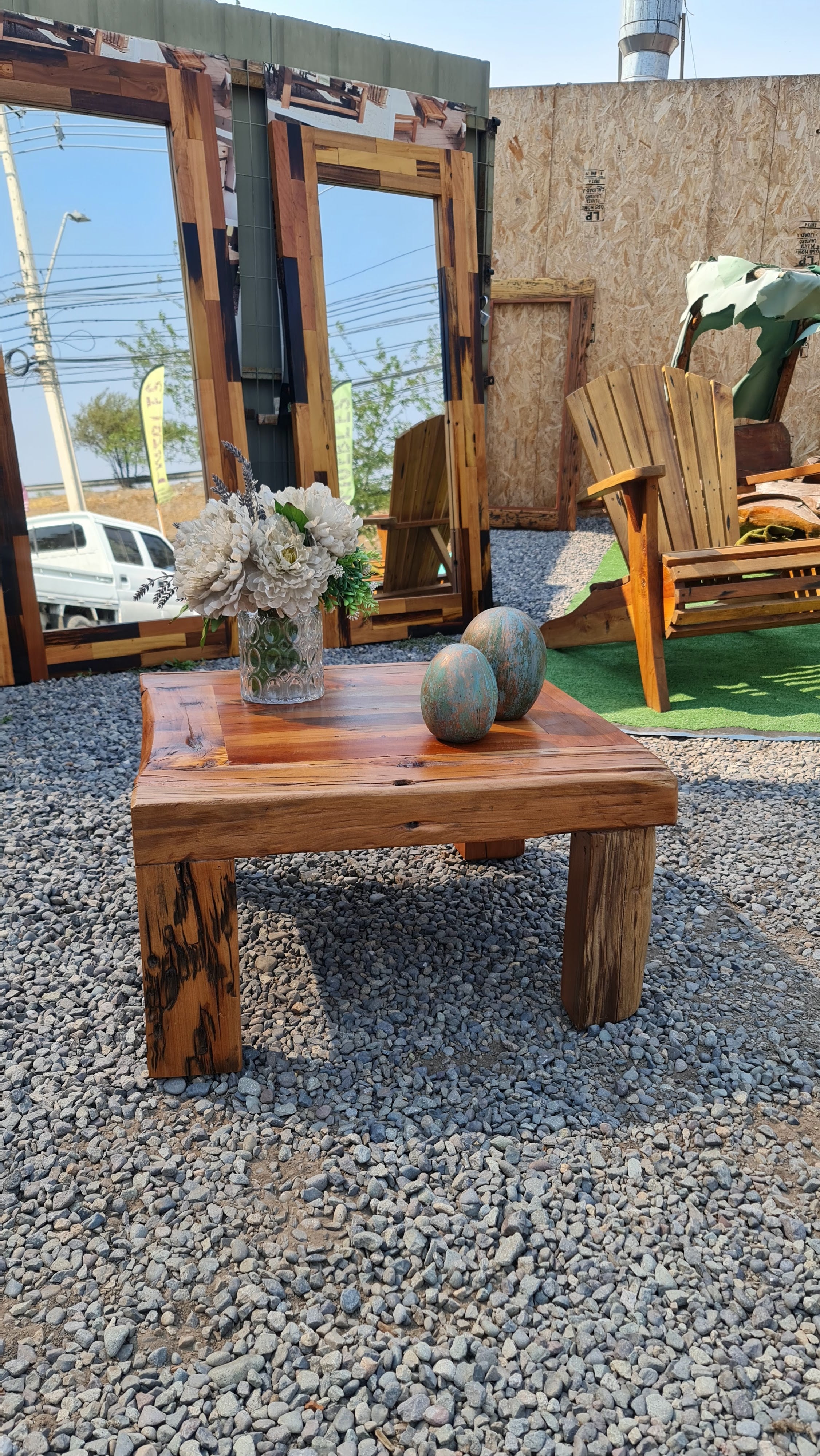 Mesa de Centro en Roble