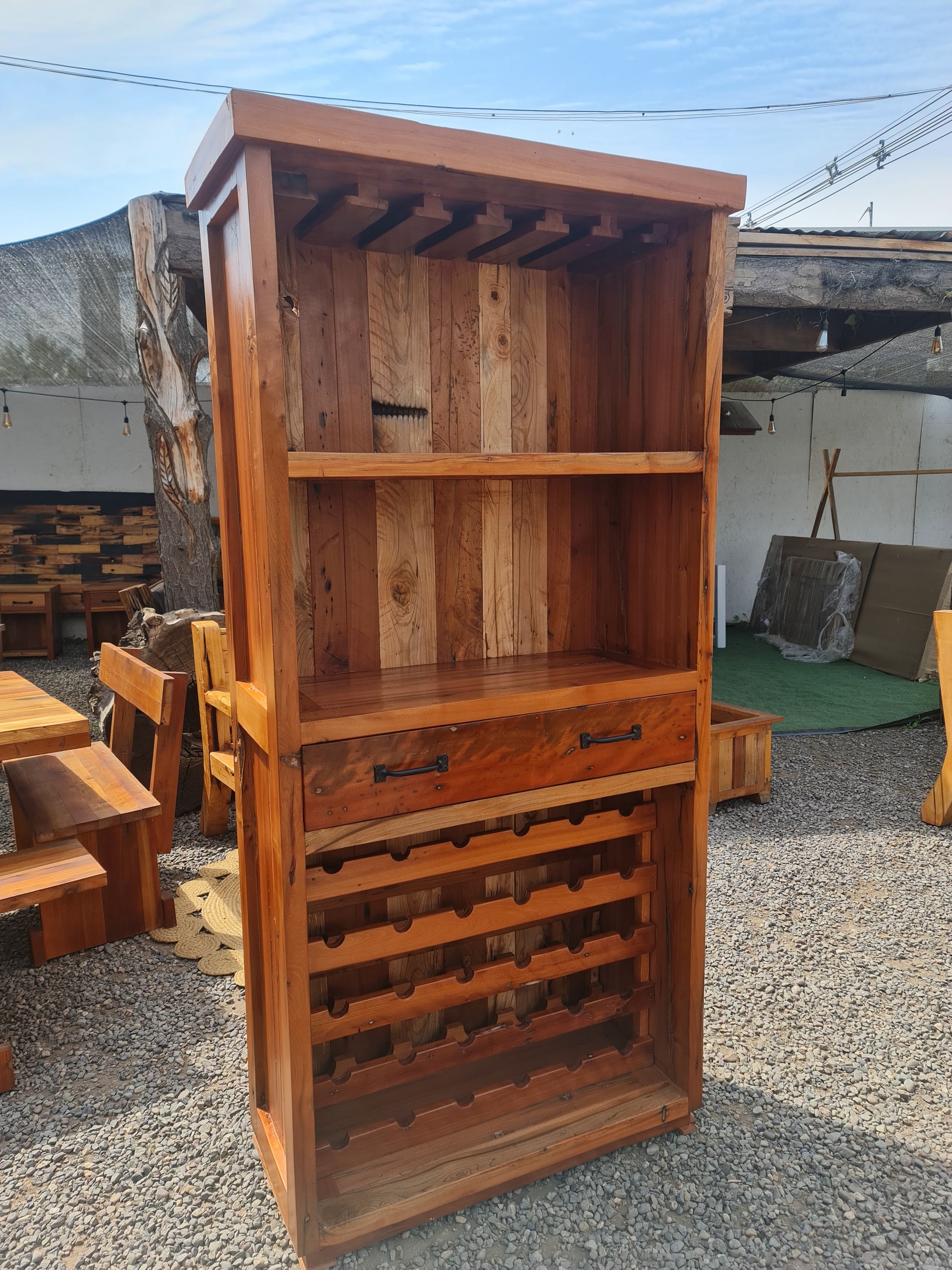 Vitrina con Cajonera