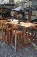 Juego de Mesa alta con Pisos de Bar
