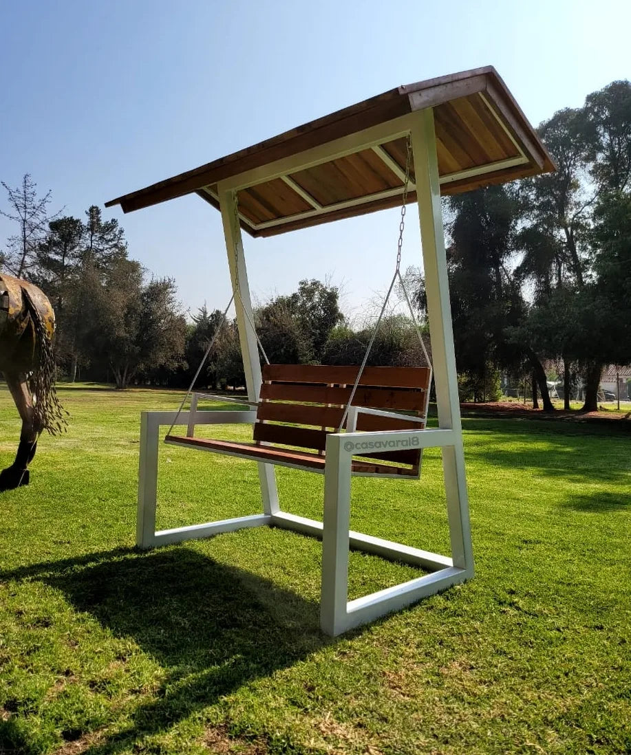 Sillón Colgante de Jardín con Techo